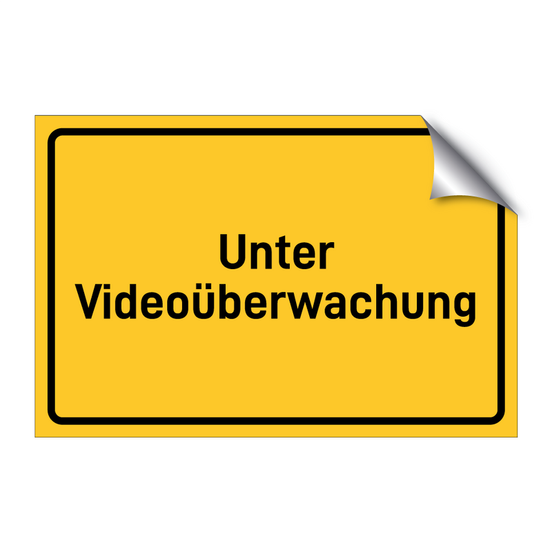 Unter Videoüberwachung