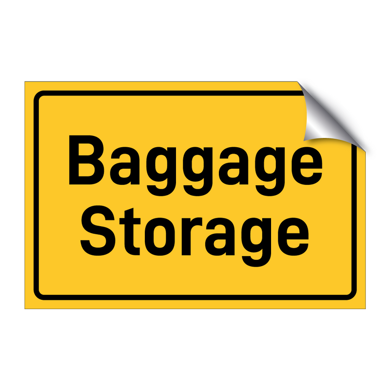 Baggage Storage & Baggage Storage & Baggage Storage & Baggage Storage