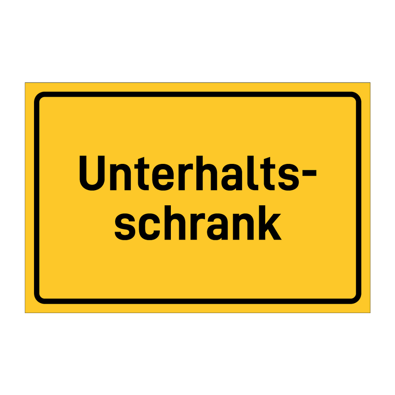 Unterhalts- schrank