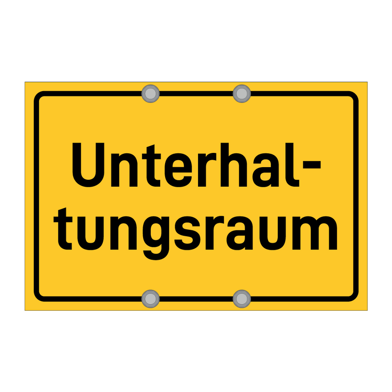 Unterhal- tungsraum