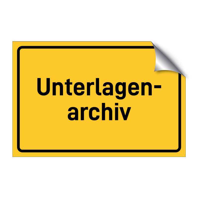 Unterlagen- archiv