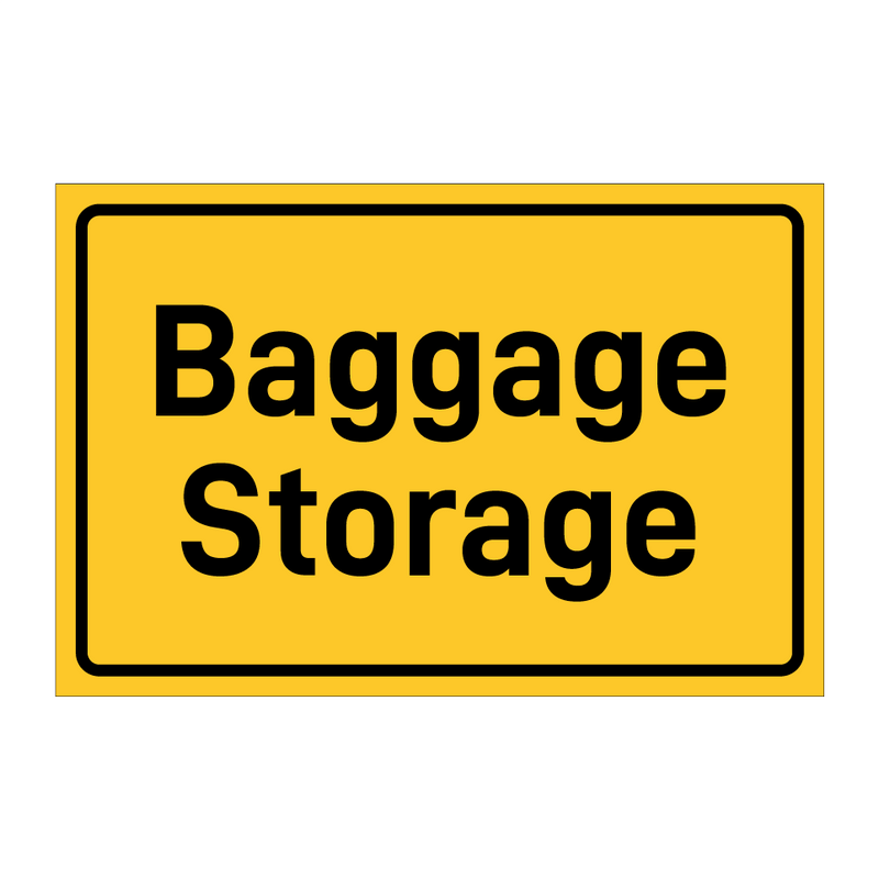 Baggage Storage & Baggage Storage & Baggage Storage & Baggage Storage & Baggage Storage