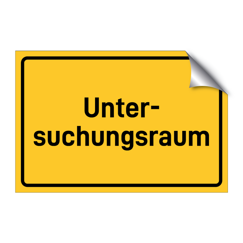 Unter- suchungsraum