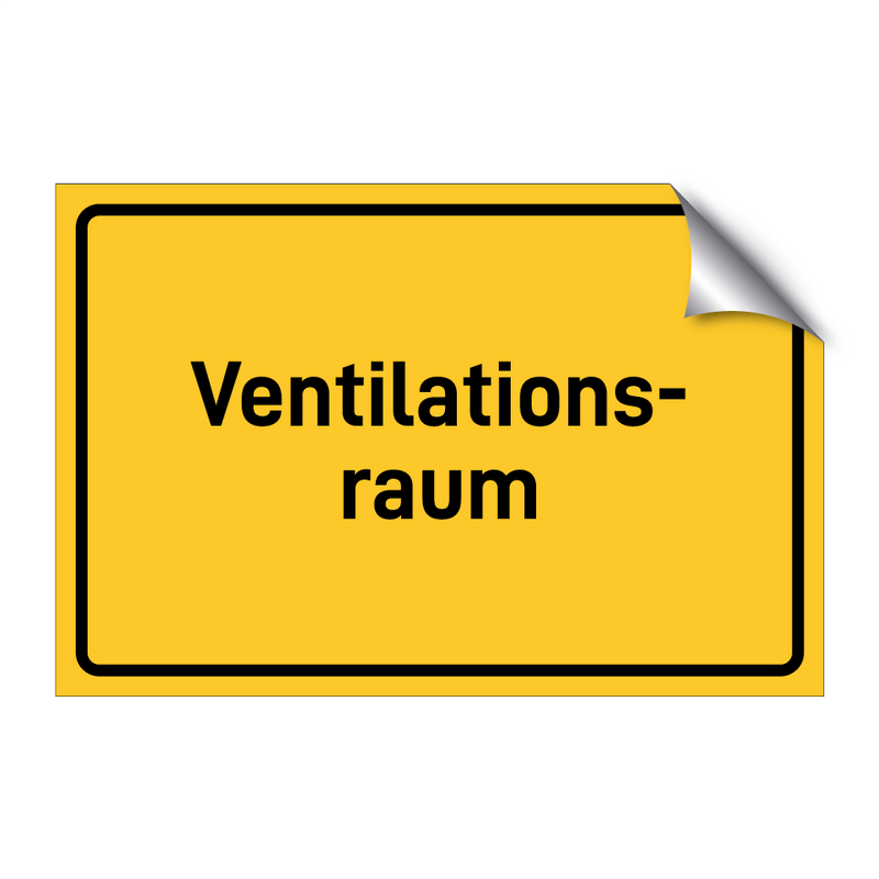 Ventilations- raum