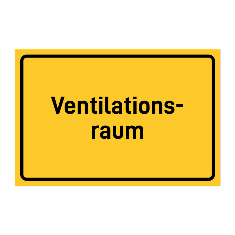 Ventilations- raum