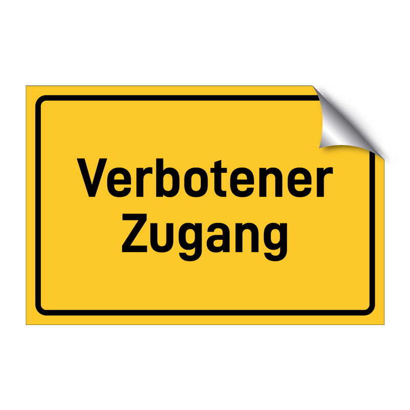 Verbotener Zugang