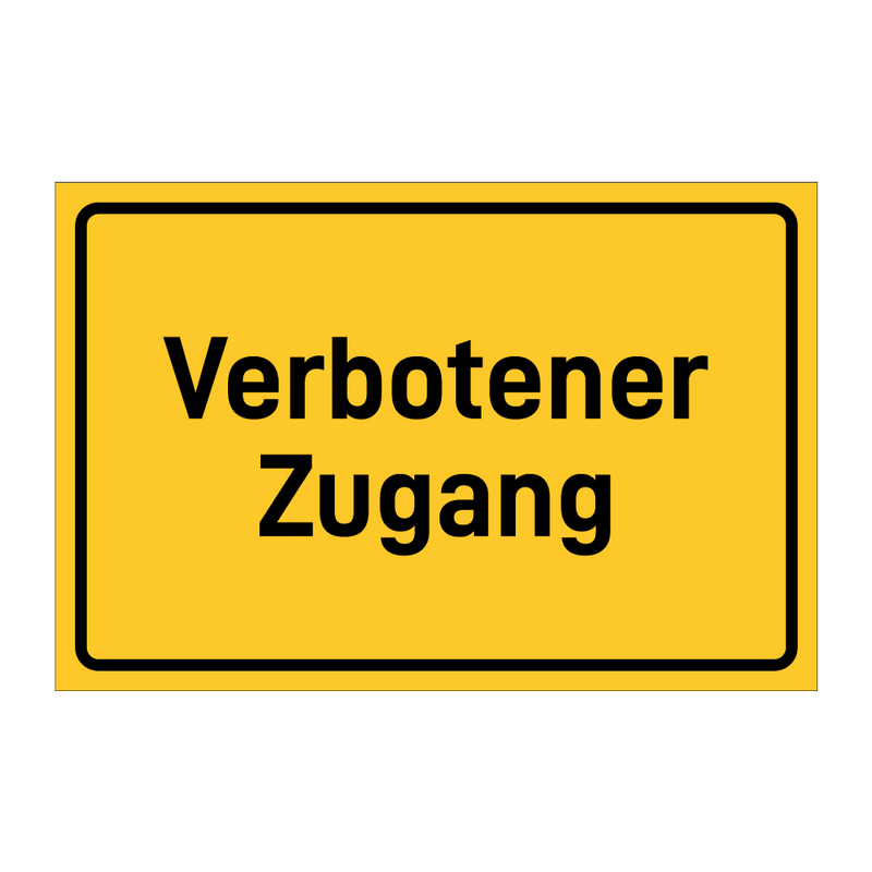 Verbotener Zugang