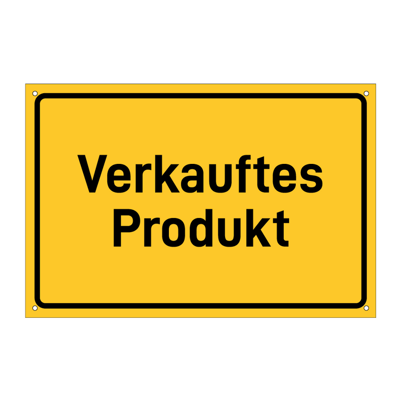 Verkauftes Produkt