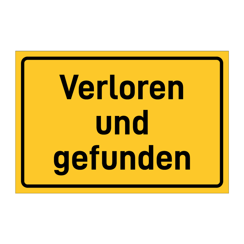 Verloren und gefunden