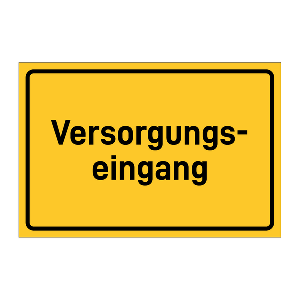 Versorgungs- eingang