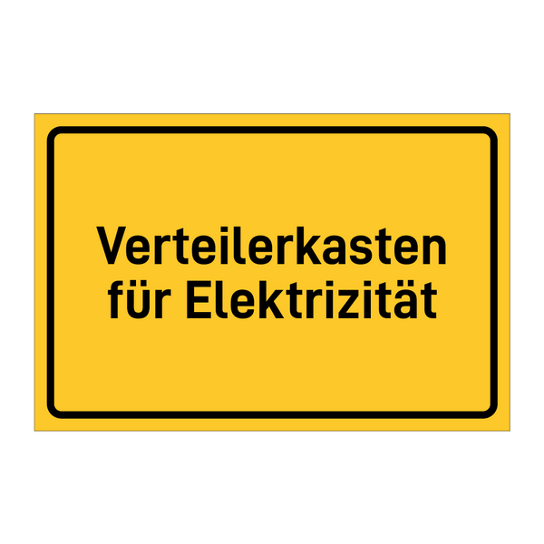 Verteilerkasten für Elektrizität