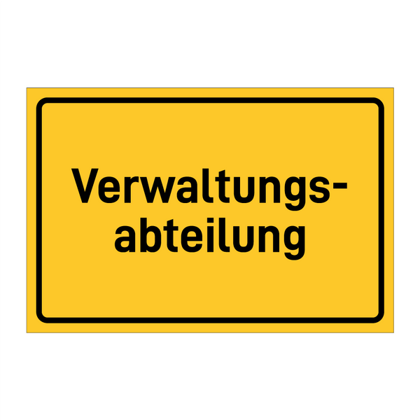 Verwaltungs- abteilung