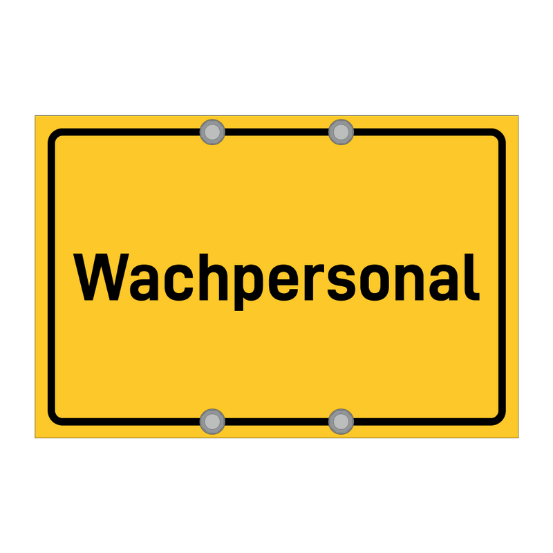 Wachpersonal