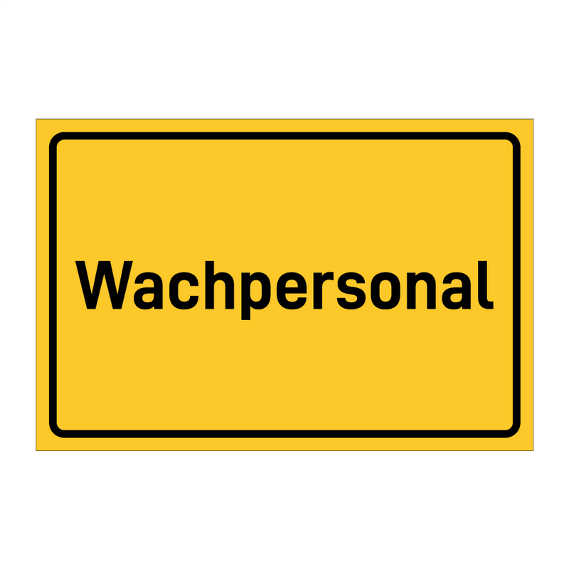 Wachpersonal