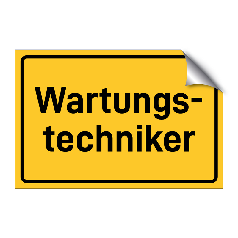 Wartungs- techniker