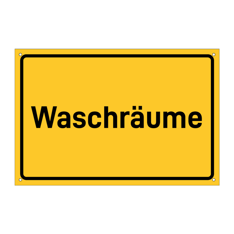 Waschräume