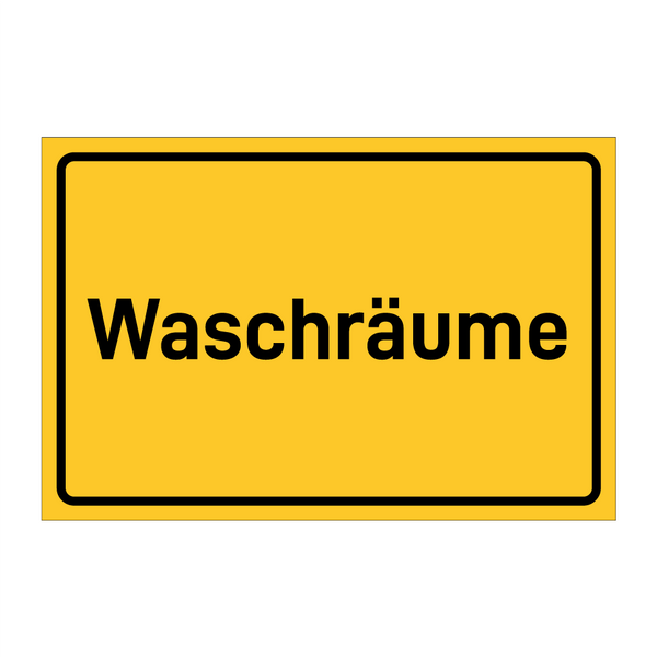 Waschräume