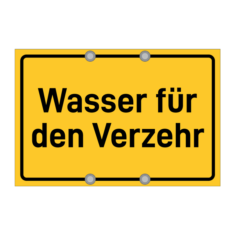 Wasser für den Verzehr