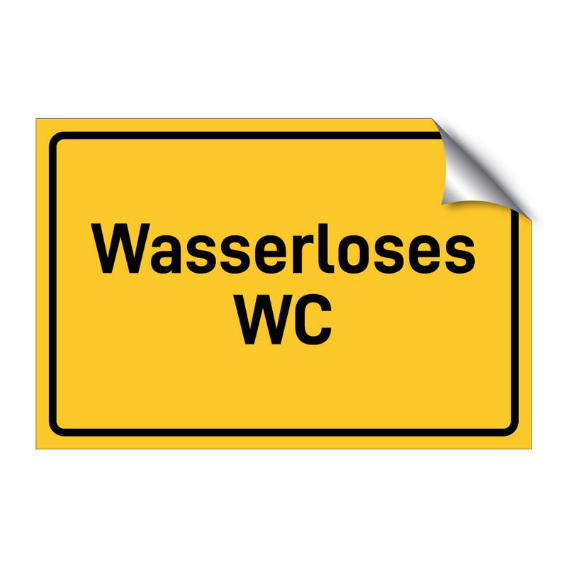 Wasserloses WC