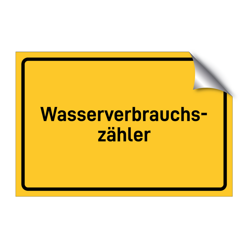 Wasserverbrauchs- zähler