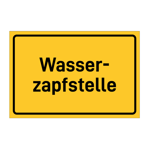 Wasser- zapfstelle