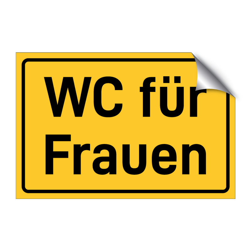 WC für Frauen