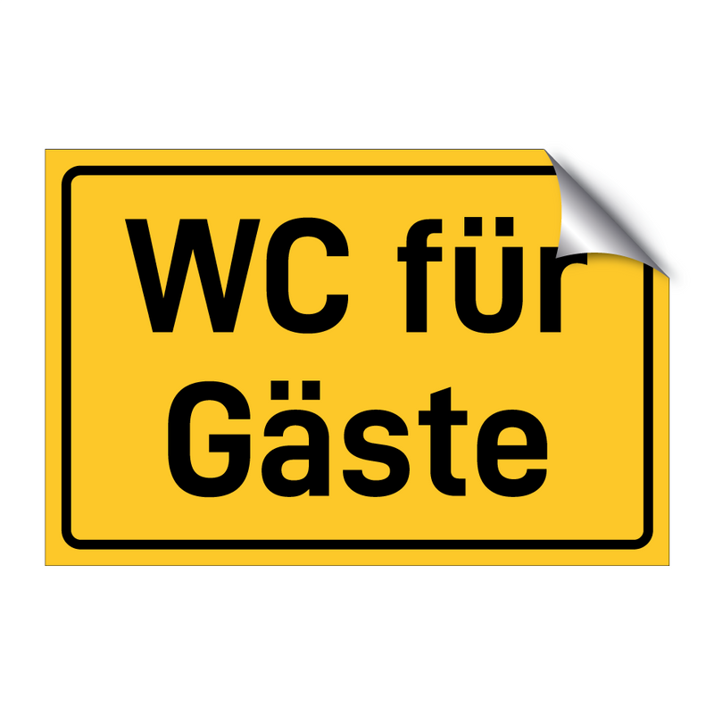 WC für Gäste