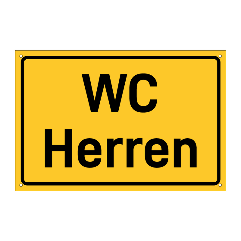 WC Herren