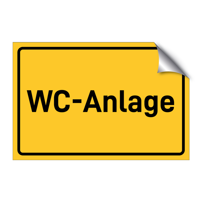 WC-Anlage