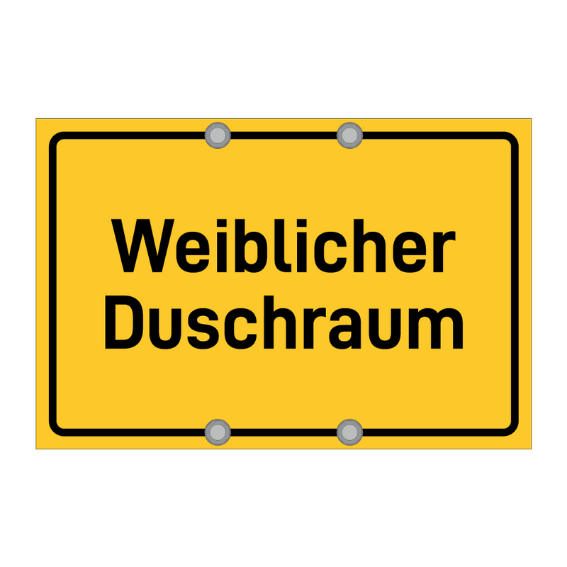 Weiblicher Duschraum