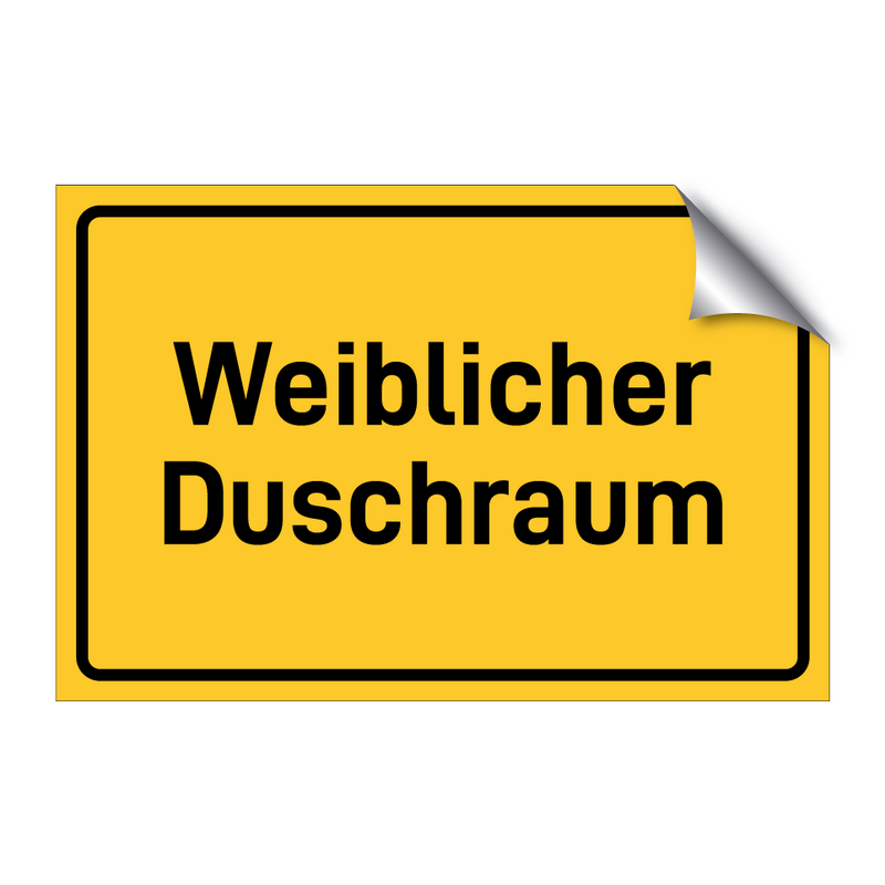 Weiblicher Duschraum