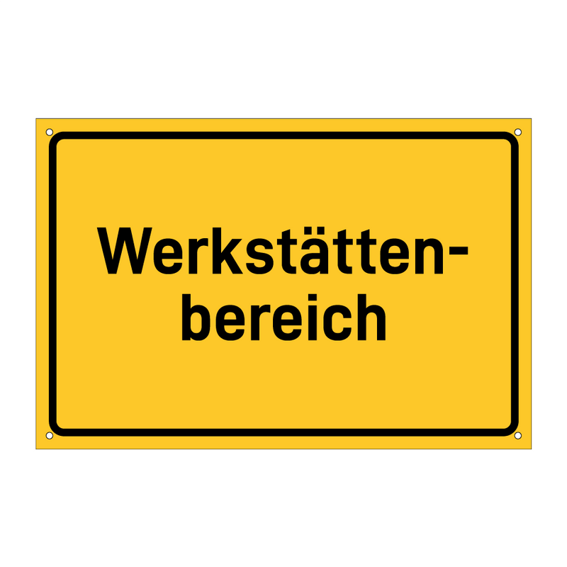 Werkstätten- bereich