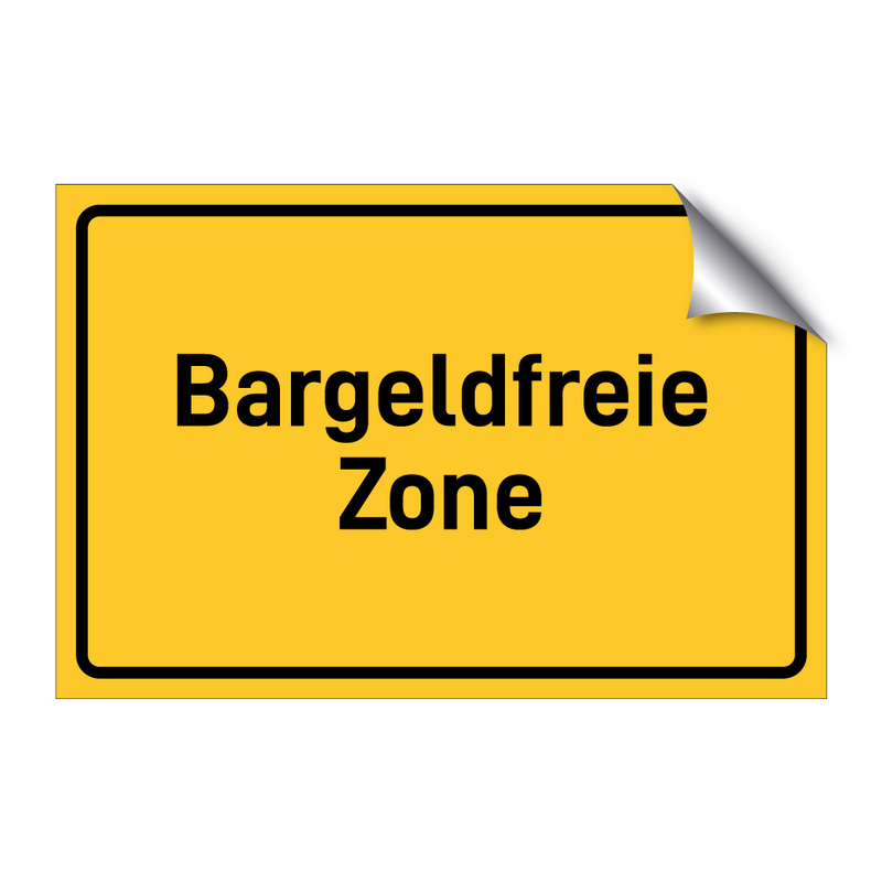 Bargeldfreie Zone & Bargeldfreie Zone & Bargeldfreie Zone & Bargeldfreie Zone