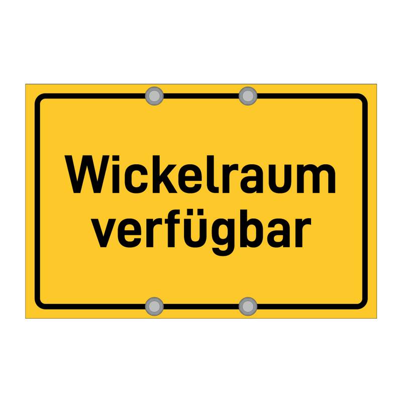 Wickelraum verfügbar