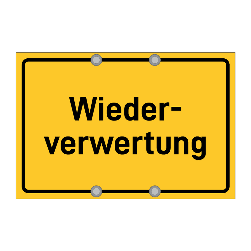 Wieder- verwertung