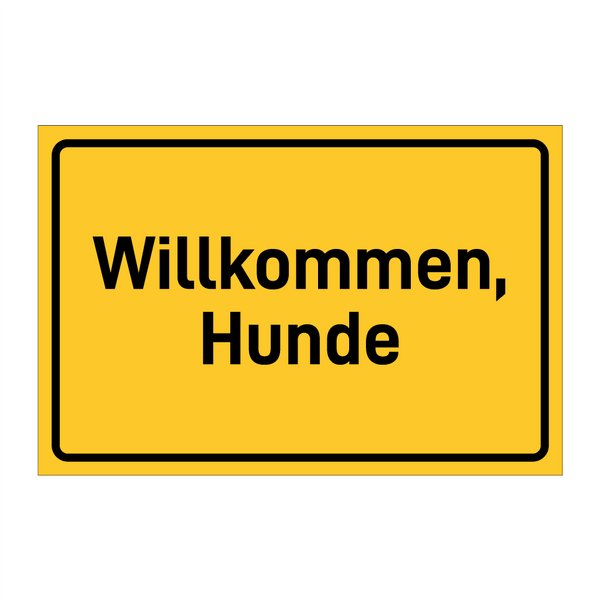 Willkommen, Hunde