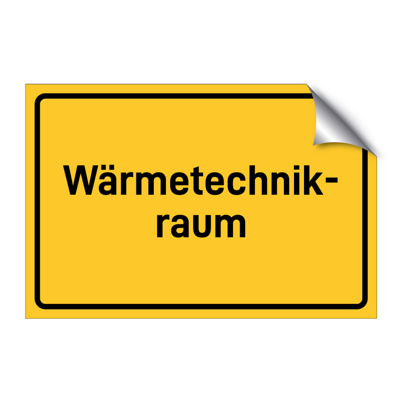 Wärmetechnik- raum