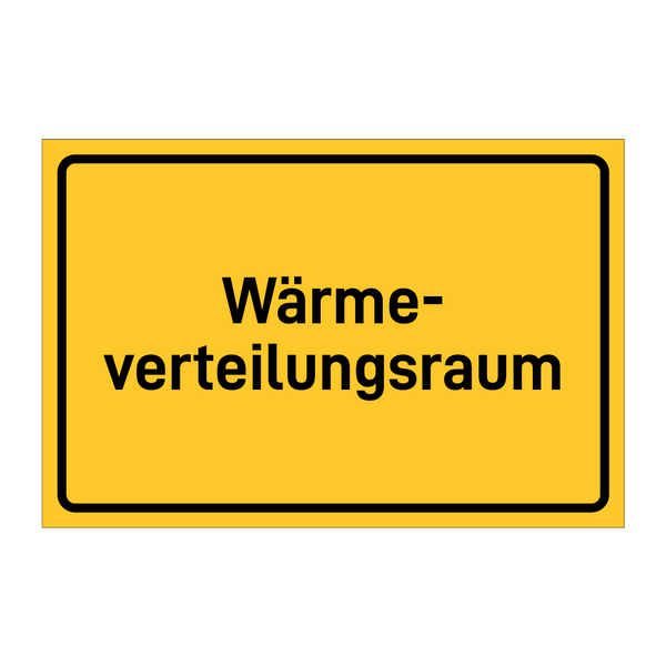 Wärme- verteilungsraum