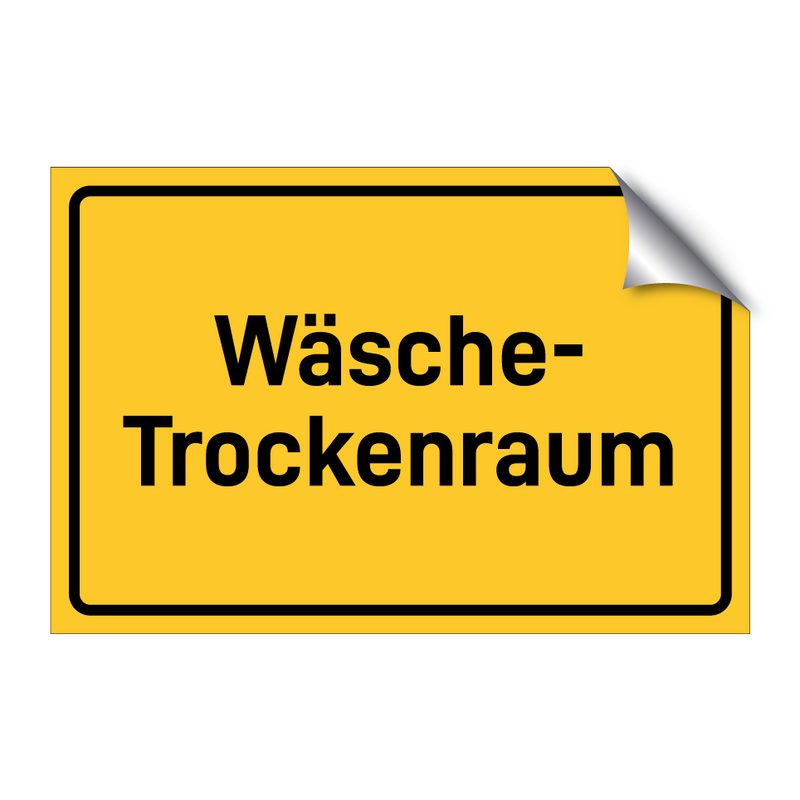 Wäsche- Trockenraum