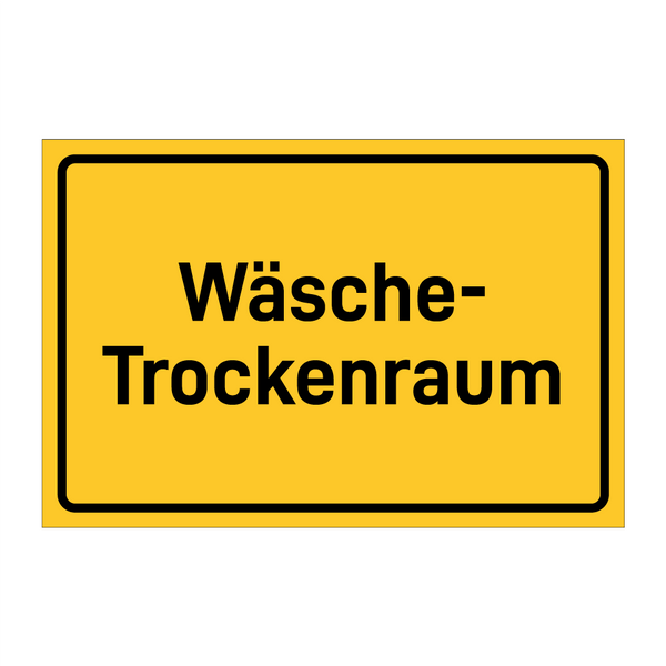 Wäsche- Trockenraum