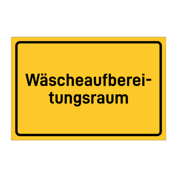 Wäscheaufberei- tungsraum