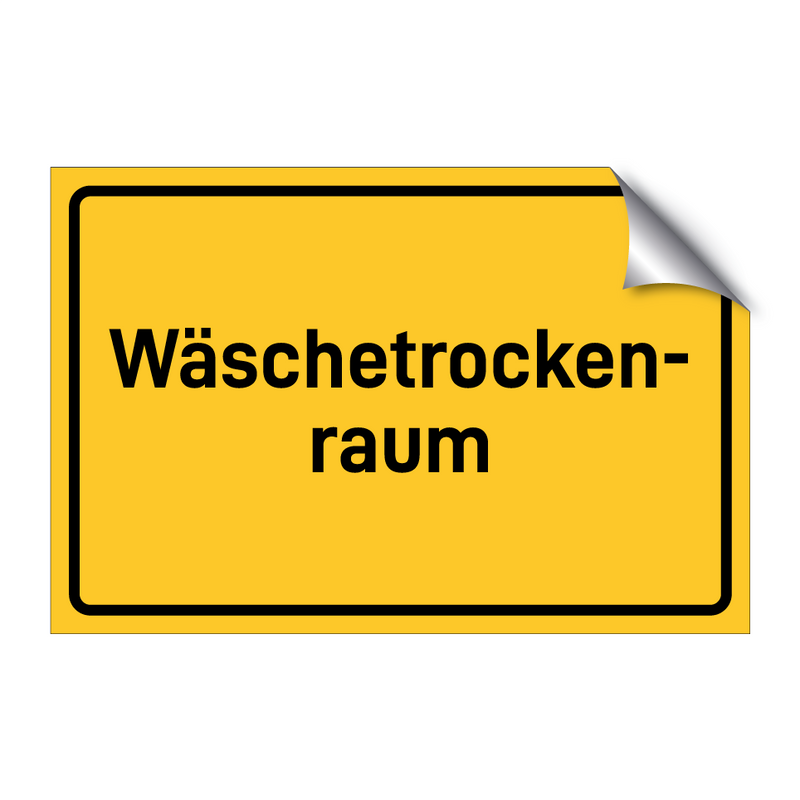 Wäschetrocken- raum