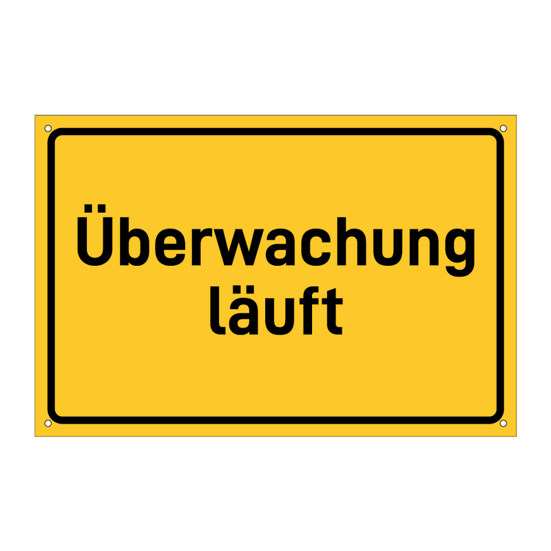 Überwachung läuft