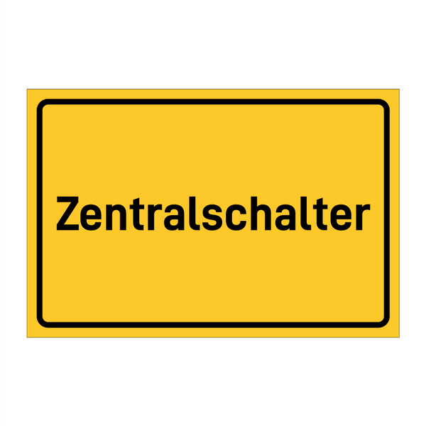 Zentralschalter