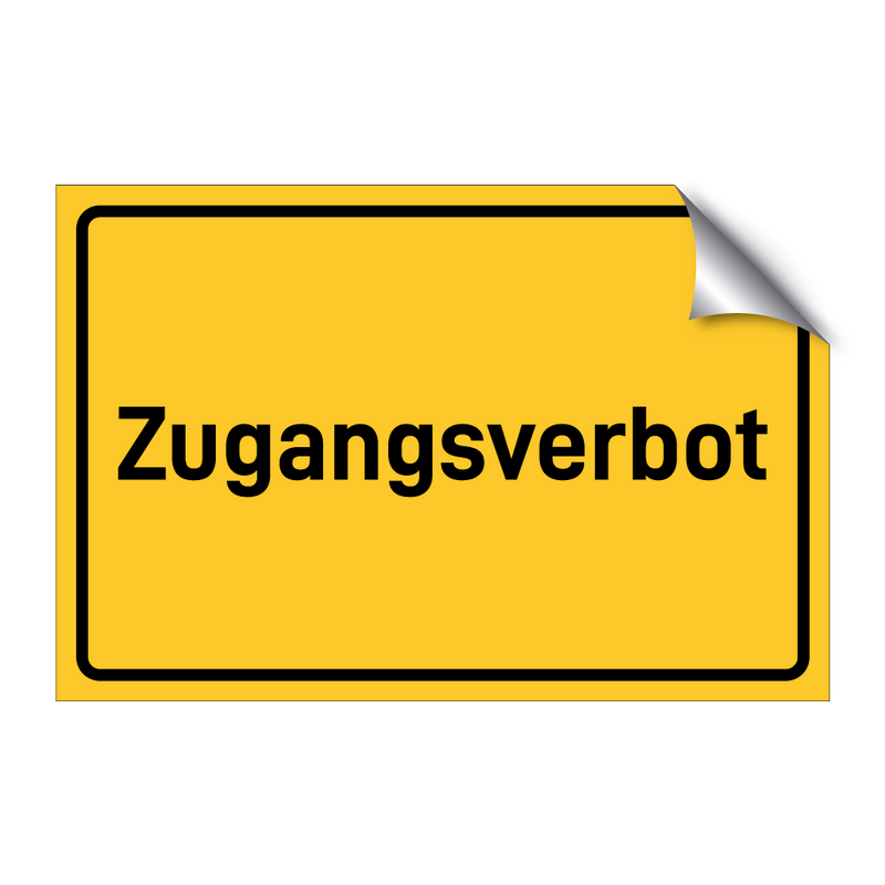 Zugangsverbot