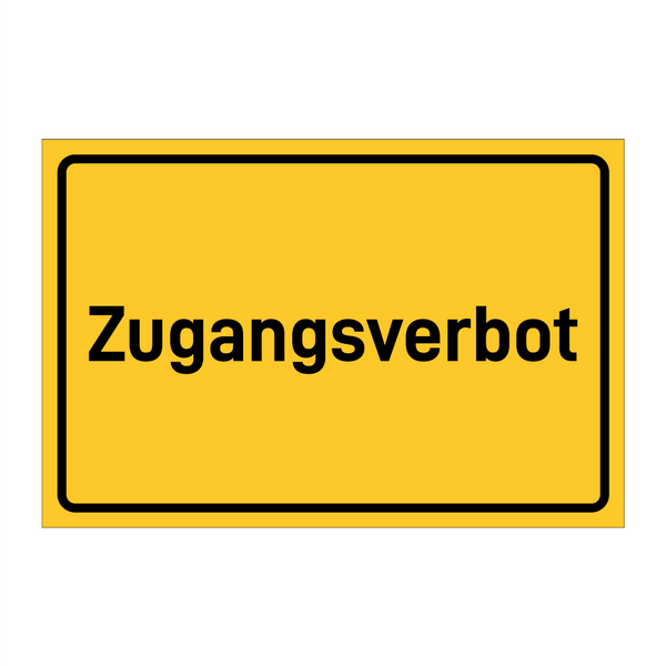 Zugangsverbot