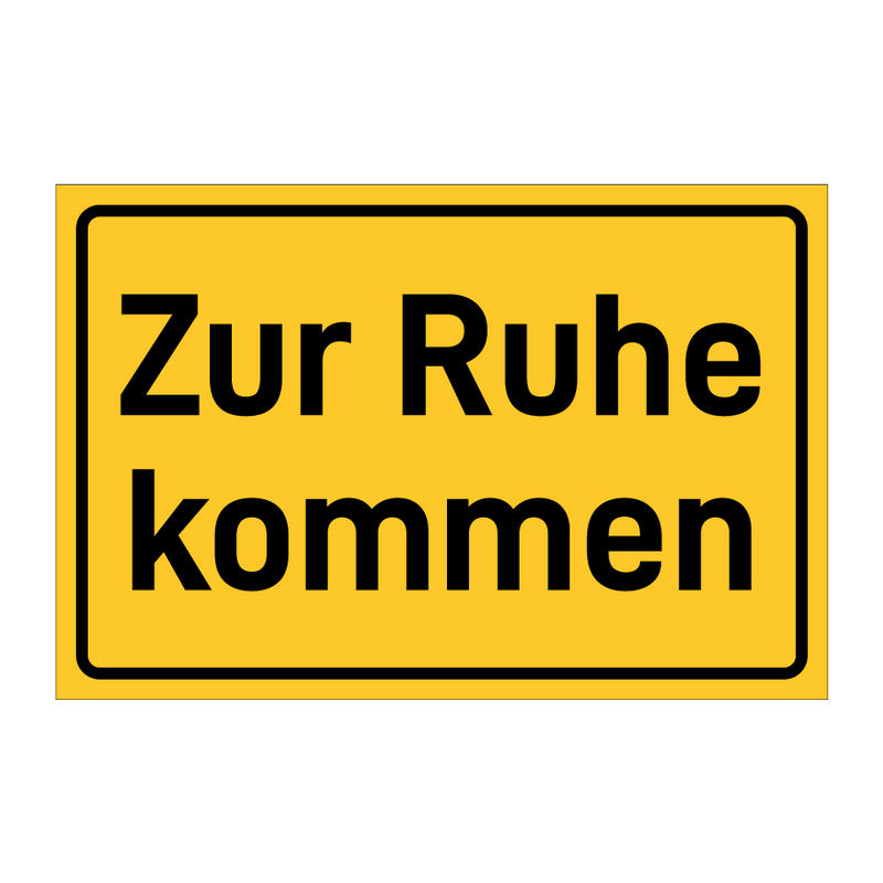 Zur Ruhe kommen & Zur Ruhe kommen & Zur Ruhe kommen & Zur Ruhe kommen & Zur Ruhe kommen