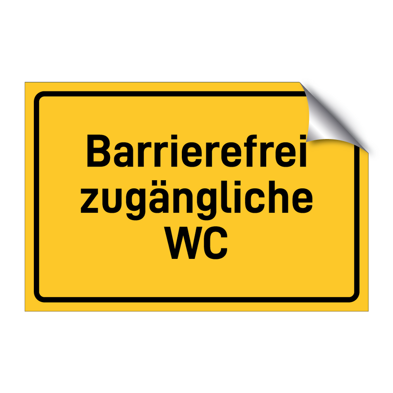 Barrierefrei zugängliche WC & Barrierefrei zugängliche WC & Barrierefrei zugängliche WC