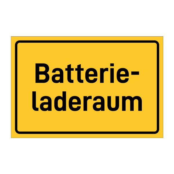 Batterie- laderaum & Batterie- laderaum & Batterie- laderaum & Batterie- laderaum