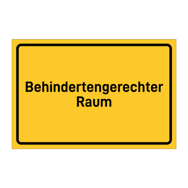 Behindertengerechter Raum & Behindertengerechter Raum & Behindertengerechter Raum